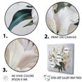 thumbnail image 3 of Designart "Ballet Of Lily Blossoms" Lilies Floater Framed Wall Art Living Room, 3 of 5