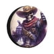 thumbnail image 1 of Fotbe Cool Skull Cowboy Funda de Llanta de Repuesto con Estampado, Engrosada, Ajuste Universal para Jeep, Remolque, RV, SUV, Camión-17 inch, 1 of 6
