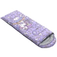 thumbnail image 4 of Saco de dormir Axolotl Unicorn para niños, impermeable, de 0 °C a 25 °C, 4 of 8