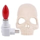 thumbnail image 1 of Lámpara Calavera Lámpara de calavera Halloween Horror Atmósfera Aplique de pared para decoración del hogar (Skin US), 1 of 2