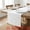 White, variant on Unique Bargains Cotton Kitchen Runner for Dining Table Decoration Lilac 11.8" x 63"