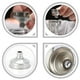 thumbnail image 5 of Embudos de acero inoxidable duraderos de 10 piezas para llenar accesorios para el hogar en polvo de especias HOMEMAXS 13636502-MX, 5 of 6