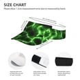 thumbnail image 4 of Balery Green Lightning Sport Wear Athletic Visor Sun Sports Visor Hat Visor Adjustable Cap for Women and Men (One Size), 4 of 8