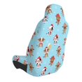 thumbnail image 2 of Wukai winter cow cute Full Set Car Seat Covers with Soft Padding Universal Auto Front Seats Protector and Cushion Mat, 2 of 5