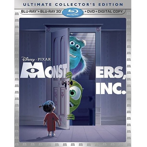 Monsters Inc Blu Ray Blu Ray Dvd Digital Copy Walmart Com Walmart Com
