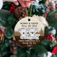 thumbnail image 4 of First Christmas As A Family of Five Ceramic Ornament, 1st Xmas As A Family of 5 Koala Ornament 2023, Personalized Mummy & Daddy Ornament, Family Members Christmas, New Baby Gifts CHGpiD, 4 of 6