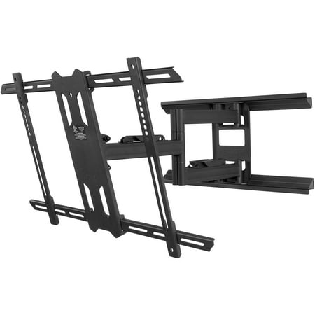 Kanto - Full-Motion TV Wall Mount for Most 37" - 75" TVs - Extends 21.8" - Black