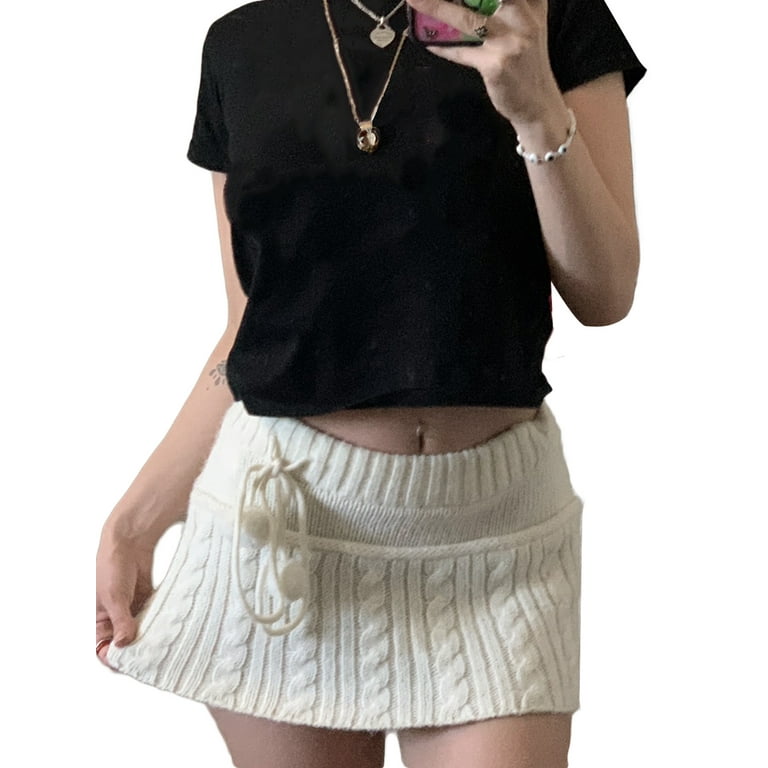 Drawstring skirt designer cheap