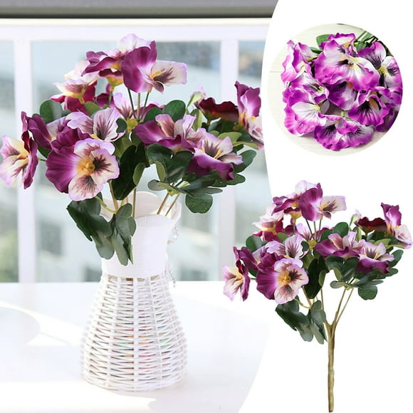 Flowers Bouquet Wedding Pansy Desk Home Fall Centerpieces for Wedding Flower Bundle Hanging Flowers Berries Sweetheart Table Flowers Flower Strips Terracotta Baby Breath Pumpkin Flower Centerpiece