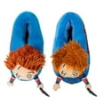 thumbnail image 3 of Odd Sox, Chucky, Fun Plush Indoor Novelty Slipper, Big Cozy, Medium, 3 of 4