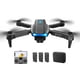 thumbnail image 2 of Evitación de obstáculos FPV 2.4GHz 4CH RC Quadcopter (una sola cámara 3 batería negra) Ehuebsd Para estrenar, 2 of 9