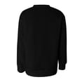 thumbnail image 6 of BKQCNKM Sweatshirt for Women Oversized Sweatshirt for Women Womens Casual Round Neck Sweatshirt Long Sleeve Top Cute Pullover Loose Version Pullover Sweater Crewneck Sweatshirts Women, Black XXL, 6 of 6