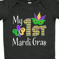 thumbnail image 4 of Inktastic My 1st Mardi Gras with Mask Boys or Girls Baby Bodysuit, 4 of 5