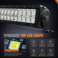 thumbnail image 2 of Nilight LED Light Bar 21.6 Inch 200W Flood Spot Combo Beam 24000LM IP68 Offroad LED Driving Lighting for Pickup Truck SUV ATV UTV Boat Jeep, 2 of 9