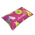 thumbnail image 3 of Bingfone Pink Green Avocado Standard Size Pillowcase, Long Staple Pure Cotton Envelope Closure Pillow Cover,20"X30", 3 of 9