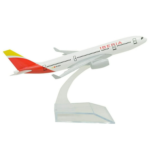 Alloy A330 Iberia Airlines Plane Model Aircraft Model 1:400 Model Simulation Model Toy Gift