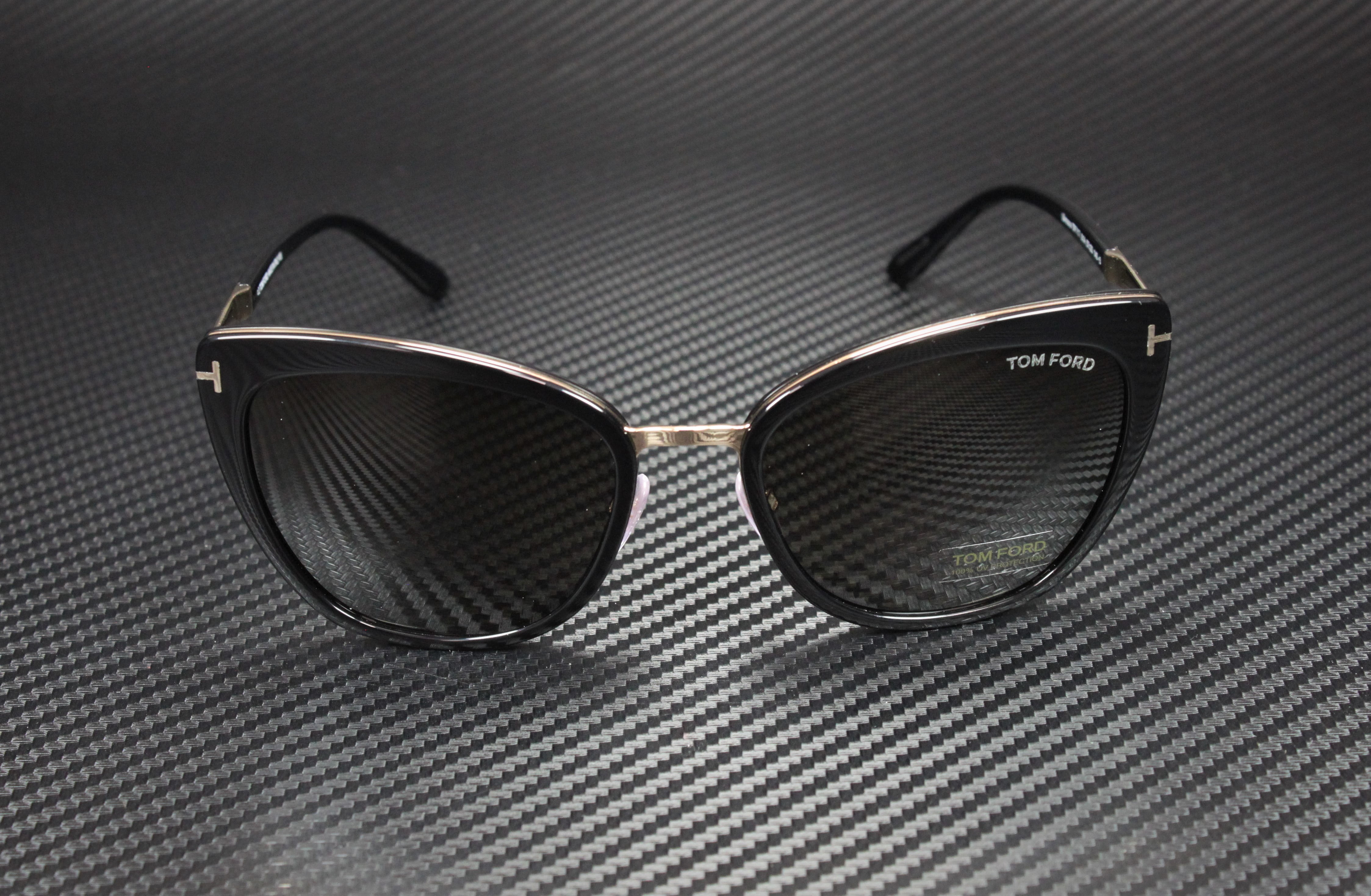 NEW TOM FORD TF717 01A WOMEN CAT EYE SUNGLASSES TOM FORD SIMONA FT0717/S Amazon.com: Tom Ford SIMONA FT 0717 BLACK/SMOKE 57/20/140  main image 3