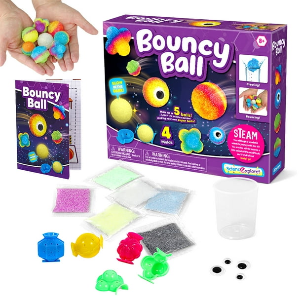 TAONMEISU Make Your Own Bouncy Ball Kit, DIY Super Bouncy Ball Kit