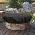 thumbnail image 2 of Jkung Round Firepit Cover, Elastic Hem for Outdoor Use, 2 of 7