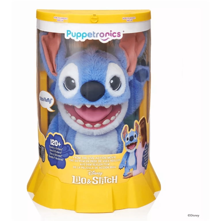 Disney Stitch Puppetronic by RealFX Lilo & Stitch Live Action Film