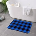 thumbnail image 6 of Kdxio Buffalo Plaid Blue Black,16" x 24", Non-Slip Front Door Mats,Outdoor Welcome Mat Washable, 6 of 9