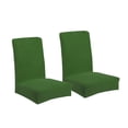 thumbnail image 1 of Matsuzay 2 piezas de fundas para sillas divididas de grano de maíz, funda protectora sólida resistente al desgaste, Protector exterior, elementos Decoración del hogar Verde Matsuzay HA012477-12, 1 of 6