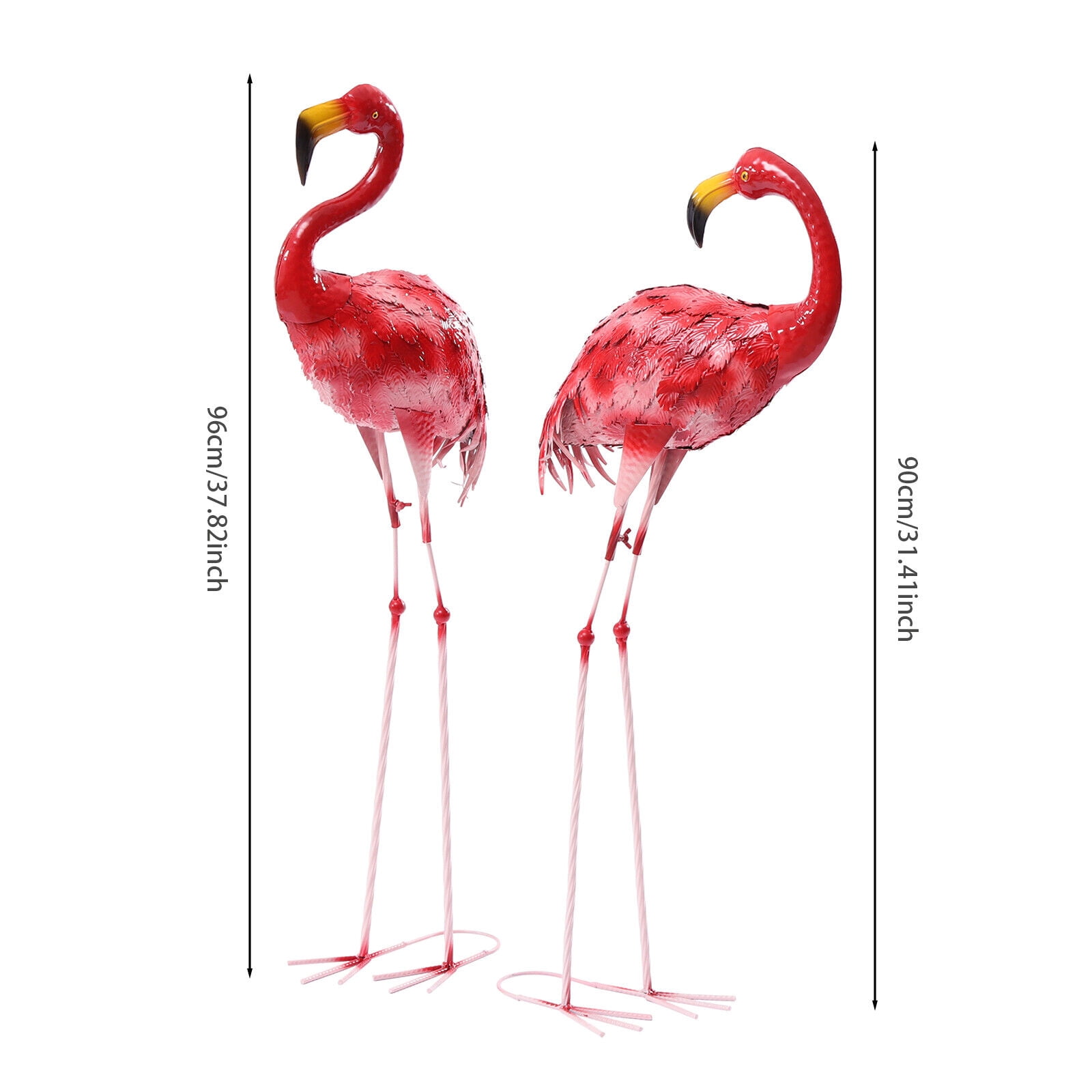 Flamingo Garden Statue, Outdoor Yard Lawn Art Decor Flamingo Statue, Garden Flamingo Statue