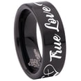 thumbnail image 4 of Purity Tungsten Carbide Ring, 4 of 9