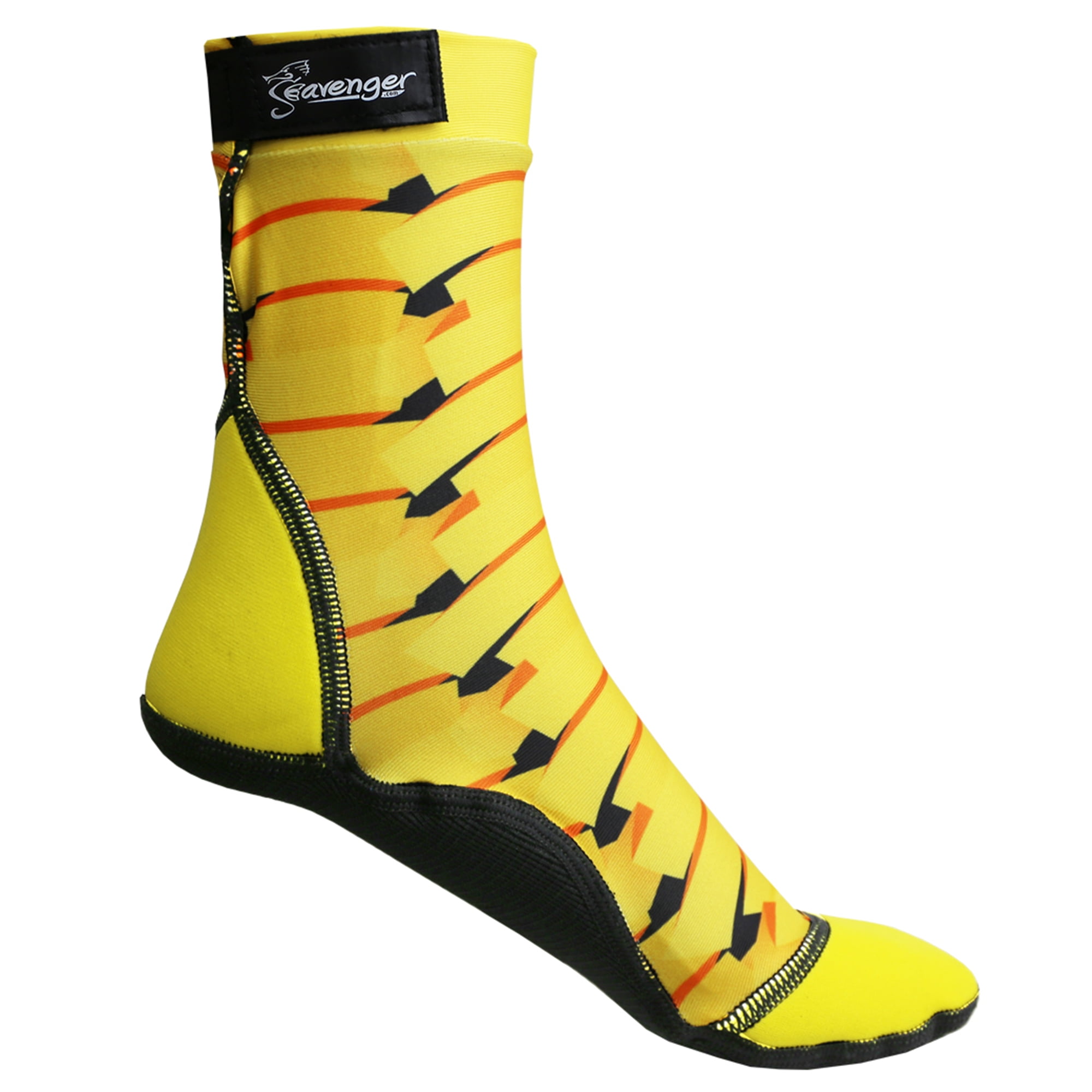 Seavenger High Cut Beach Socks with Grip Sole for Sand, Volleyball