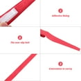 thumbnail image 3 of OULII 2 Rolls Tennis Overgrips Red PU for Racket Grips Stability, 3 of 8