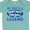 thumbnail image 4 of Inktastic My Dad is a Fantasy Football Legend Boys or Girls Baby Bodysuit, 4 of 5