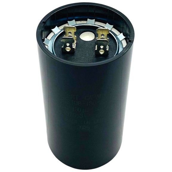 Start Capacitor, Round, 108-130 Mfd., 220 Volt, CS108-130X220
