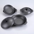 thumbnail image 1 of SHINYPASING Reliable Iron Casserole Cooking Pot Soup Pot For Stews Casseroles For Home And Restaurant Use, 1 of 8