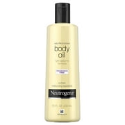 Neutrogena Body Oil with Light Sesame Formula, Fragrance-Free, 8.5 oz, 2 Pack