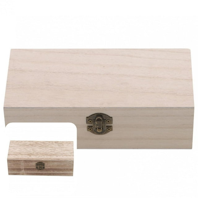 Jewelry Box Étui Décoratif en Bois Massif pour Table