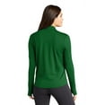 thumbnail image 3 of DH4951 Nike Women's Dri-Fit Element Long Sleeve Dark Green/White L, 3 of 3