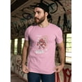 thumbnail image 2 of Cheerful Devil Techno Style T-Shirt Men -Image by Shutterstock, Male Medium, 2 of 4