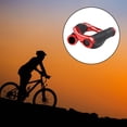 thumbnail image 4 of koolsoo 1Pair Bike Grip Mountain Handle Handlebar Soft Rubber Bar End Red, 4 of 8