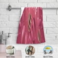 thumbnail image 5 of SKYSONIC 2 Pack Happy Valentines Day Heart Bath Hand Towels, Ultra Soft and Absorbent, Pink Box Chocolate Decorative Fingertip Face Towel for Home, Bathroom, Kitchen, 28.3"x14.4", 5 of 5