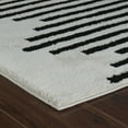 thumbnail image 5 of Rug Branch Domus Abstract Indoor Area Rug, Cream Black - 8'x10', 5 of 7