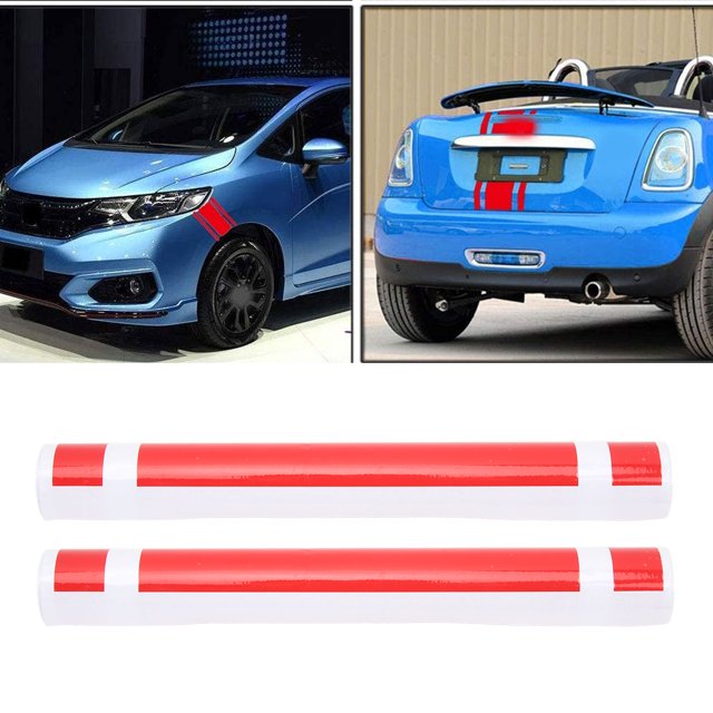 Etiqueta engomada ANGGREK para la cubierta del capó del coche estilo deportivo 2 piezas