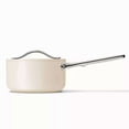 thumbnail image 3 of Caraway Ceramic Non-Stick Minis Duo Pots & Pans Cookware, 3- Piece, Cream, 3 of 9