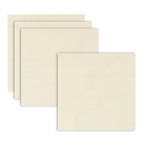 Uxcell 4PCS Birch Plywood Sheets 12 x 12 x 1/8 Inch Durable Wood Panels for Laser Cutting & Engraving