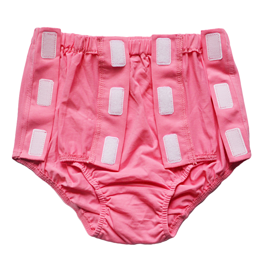 Older reusable reusable incontinence diaper for women