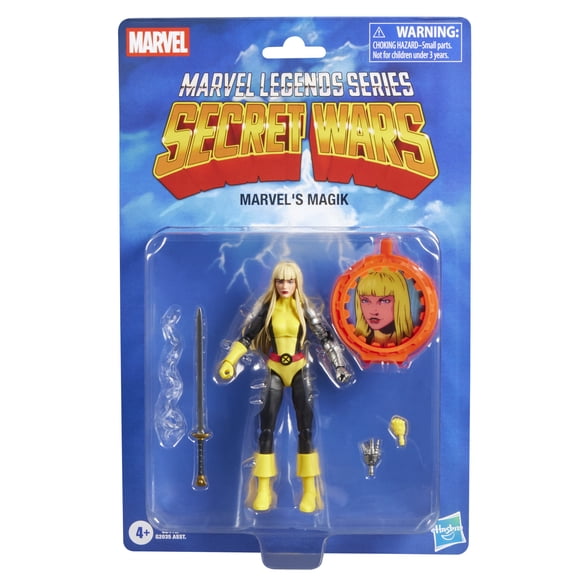 Marvel Legends Series Secret Wars Marvel’s Magik, X-Men and New Mutants Comics Collectible 6 Inch Action Figure