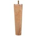 thumbnail image 4 of HOMEMAXS Wooden Furniture Legs for Home Use Stable and ScratchResistant Light Brown 4 Pieces, 4 of 8