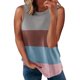 thumbnail image 1 of Moda Mujer Causal Cuello Redondo Impresión Blusa Sin Mangas Camiseta Verano Tank Tops Fridja  ghk2259, 1 of 4