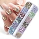 thumbnail image 4 of Iridescent Mixed Hexagon Nail Glitter Sequins Holo Flakes Nail Art Powder Gel Polish Paillette Manicure Accessories LADJ01-12-2, 4 of 5