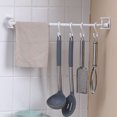 thumbnail image 3 of UPOUART Bathroom Curtain Rod Holder White 1.6x1.1x2in, 3 of 8