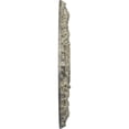 thumbnail image 4 of Ekena Millwork 18"OD x 3 1/2"ID x 1 1/2"P Rose Ceiling Medallion (Fits Canopies up to 7 1/4"), Hand-Painted Castle Stone Crackle, 4 of 6